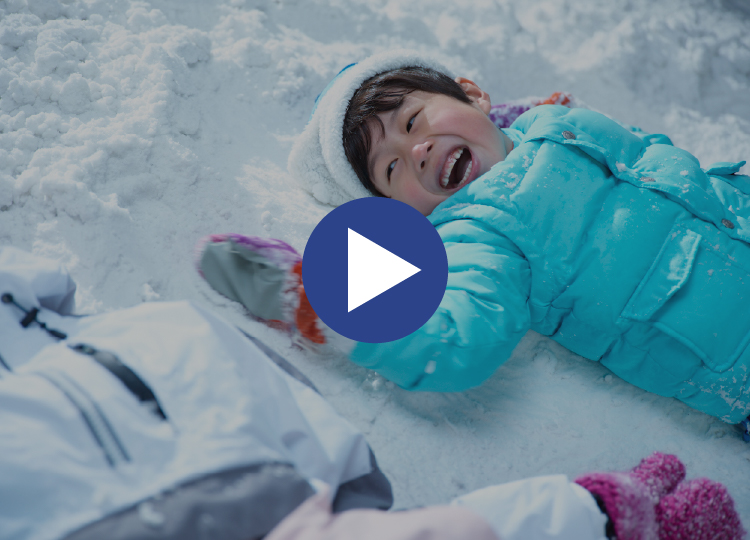 CM「冬を楽しもう」